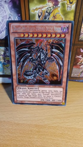 Carta yugioh drago - drago, metallico