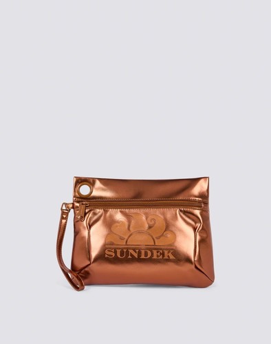 Pochette laminata sundek - pochette, donna
