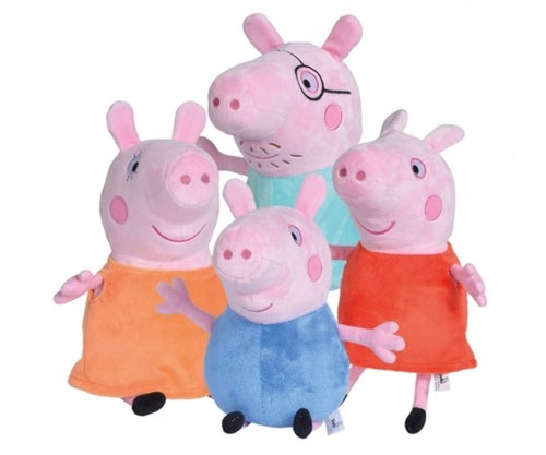 109261010 peluche peppa pig - peluche,