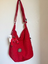Borsa messenger Kipling rossa