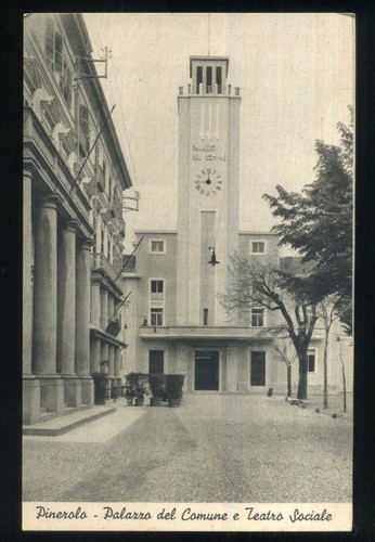Pinerolo palazzo - pinerolo, (torino)