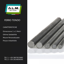 BARRA TONDO IN FERRO VARIE SEZIONI LUNGHEZZA