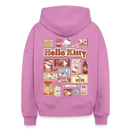 Felpa con cappuccio hello - felpa,