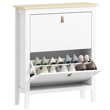 HOMCOM Scarpiera Slim 2