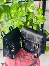 Borsa messenger in pelle