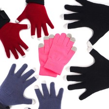 Guanti touch screen 3 dita invernali caldi per smartphone tablet CRRV