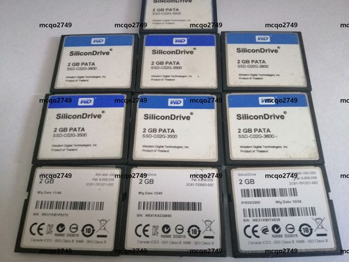Pezzi silicondrive 2 gb - 10, wd