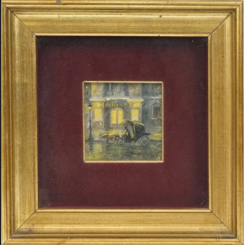 Dipinto olio cartone telato - dipinto, su