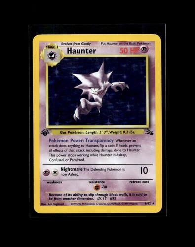 Carta pokemon gastly haunter - pokemon,
