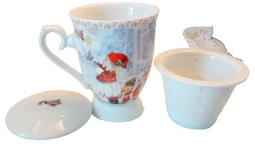 Tisaniera teiera natale tazza - tisaniera,