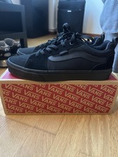 Vans Filmore Full Black Suede And Canvas 11 US 44.5 EU