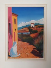 Quadro dipinto a mano olio su