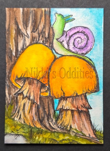 Aceo originale acquerello - originale,