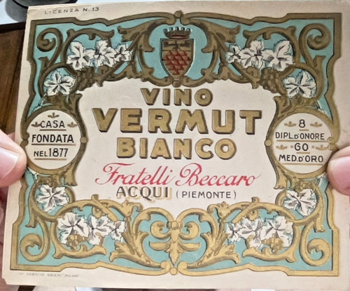 Etichetta originale lli - etichetta, f.lli