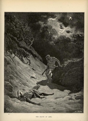 Antique bible engraving - antique,