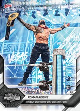 2026 Topps Now WWE #51 Roman
