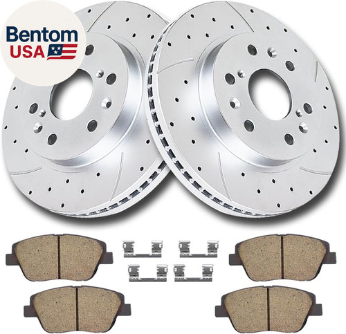 Kit freno anteriore forato - kit,
