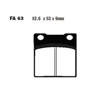 Pastiglie freno ruota