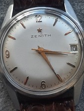 ZENITH STELLINA MANUALE  EXTRA-FLAT ANNI 70 Cal. 2522c. CASSA INOX,CORONA ZENITH
