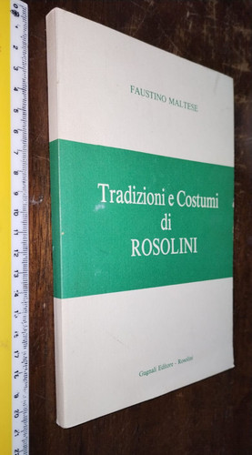 Libro tradizioni costumi - libro🟡,