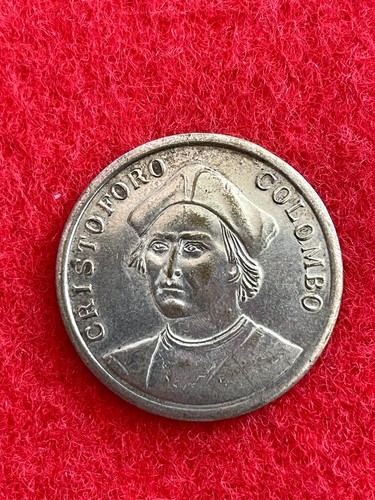 Token commemorativo cristoforo - commemorativo,