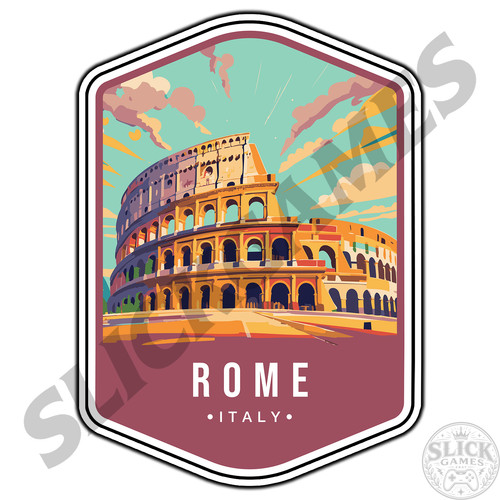Distintivo viaggio roma - distintivo,