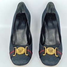 Gucci décolleté in tela GG