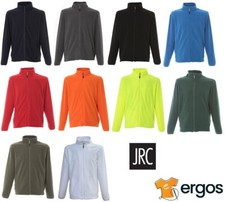 JRC COPENAGHEN MAN Felpa in Micropile Poliestere con Zip Intera Collo Alto Uomo