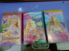 VHS DISNEY BARBIE Lotto Di Tre
