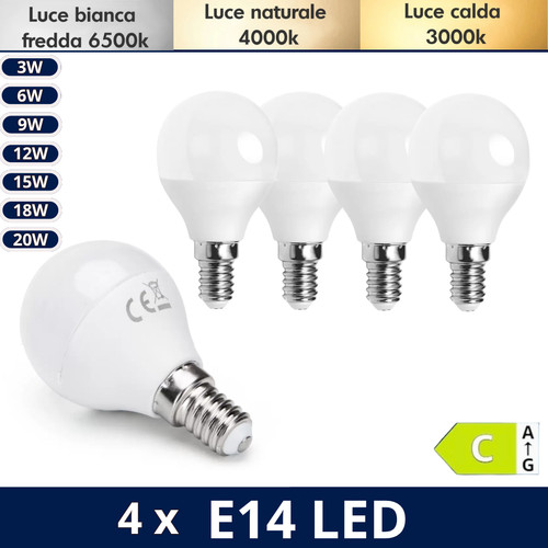 E14 led lampadine 3w a - e14,