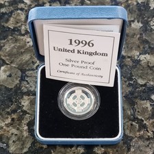 Moneta da una sterlina 1996 in