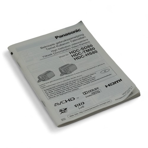 Panasonic hdc sd80 tm80 - panasonic,