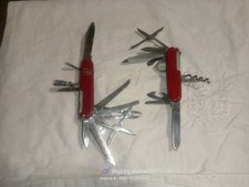 2 X VICTORINOX SWISSTOOL COLTELLINO SVIZZERO MULTIFUNZIONE 