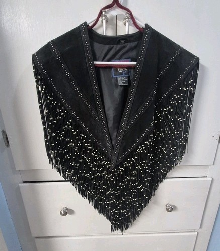 Gilet scialle western cripple - gilet,