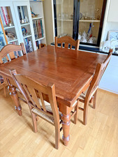 tavolo allungabile usato misure 100 x 100 allungato arriva a cm 180