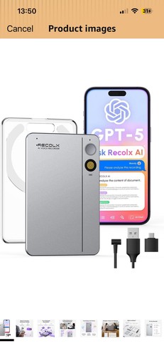 Recolx registratore vocale - ai,