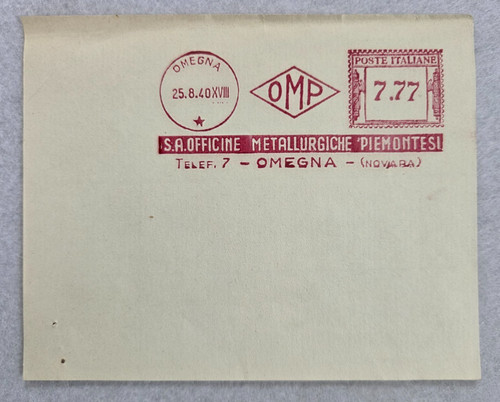 Affrancatura meccanica rossa - affrancatura,
