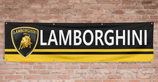 Bandiera corsa lamborghini - corsa,