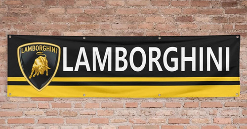 Bandiera corsa lamborghini - da,
