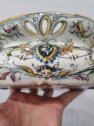 Vaso antico francese ceramica - vaso,