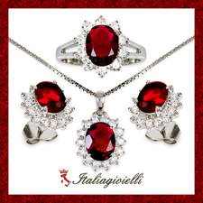 Sfarzosa Parure Rubino con