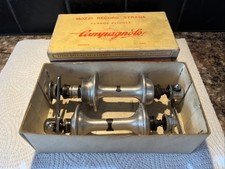 Mozzi piccoli flangia Campagnolo Record vintage rari 24/24 fori in scatola originale
