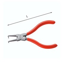 Pinza a becchi piegatia 90°