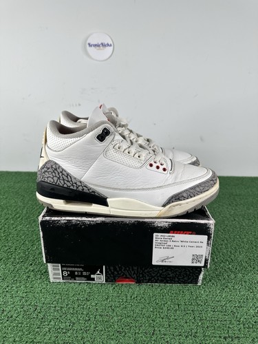 Taglia jordan 3 cemento - taglia,