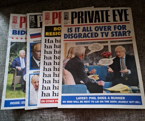 Issues private eye - issues, of