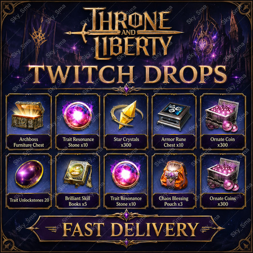 Trono libertà twitch drops - trono, e