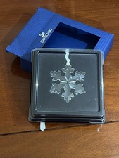 Swarovski Christmas Ornament Little Snowflake 2016 – Con Scatola - Certificato