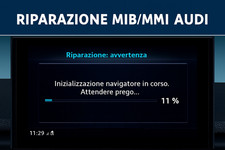 Servizio Riparazione MIB2 / MMI Audi – Navigatore Bloccato su 11% Caricamento
