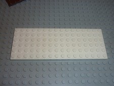 Plaque plate White 6 x 16 LEGO