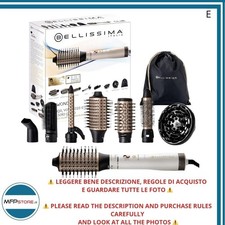 Bellissima Air Wonder Spazzola ad aria calda – 8 accessori, ioni & ceramica